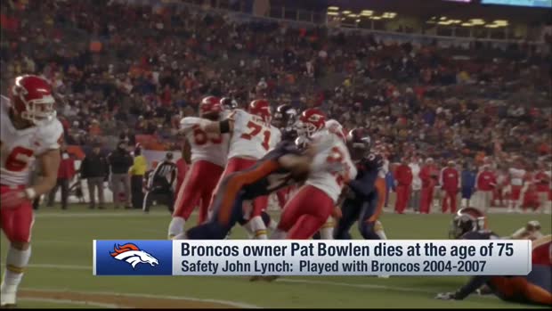 San Francisco 49ers general manager John Lynch on late Denver Broncos owner Pat Bowlen: 'His imprint is all over this league' San Francisco 49ers general manager John Lynch on late Denver Broncos owner Pat Bowlen: 'His imprint is all over this league'
