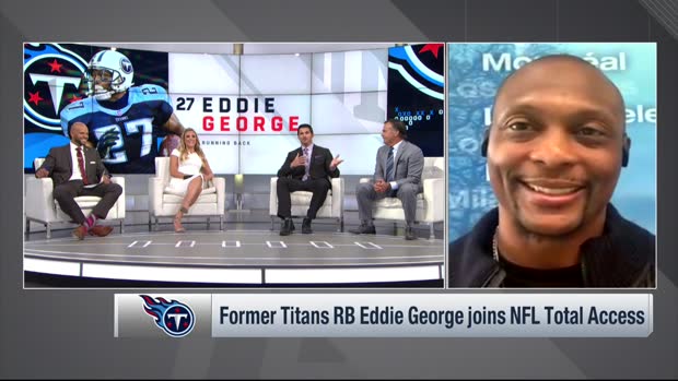Former NFL running back Eddie George shares how former NFL head coach Jeff Fisher is a 'master of playing pranks on people' Former NFL running back Eddie George shares how former NFL head coach Jeff Fisher is a 'master of playing pranks on people'