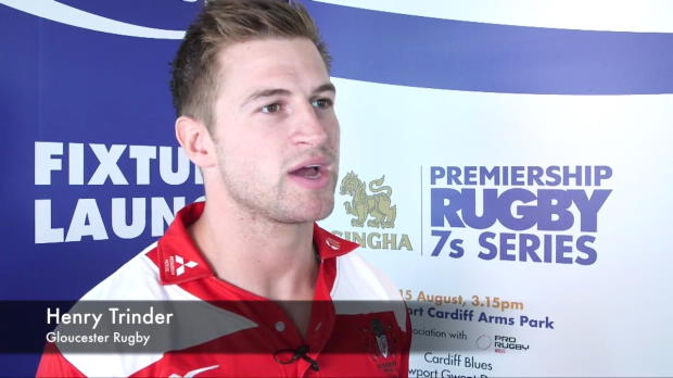 Aviva Premiership : Aviva Premiership - Singha Premiership Rugby 7s preview - Gloucester Rugby - Henry Trinder