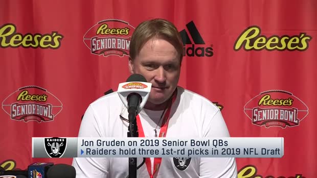 Oakland Raiders head coach Jon Gruden: Oklahoma Sooners quarterback Kyler Murray makes me throw out 'all the prototypes I once had' for QBs Oakland Raiders head coach Jon Gruden: Oklahoma Sooners quarterback Kyler Murray makes me throw out 'all the prototypes I once had' for QBs