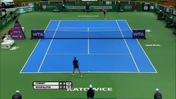  : WTA - Katowice - Cornet en demi-finale