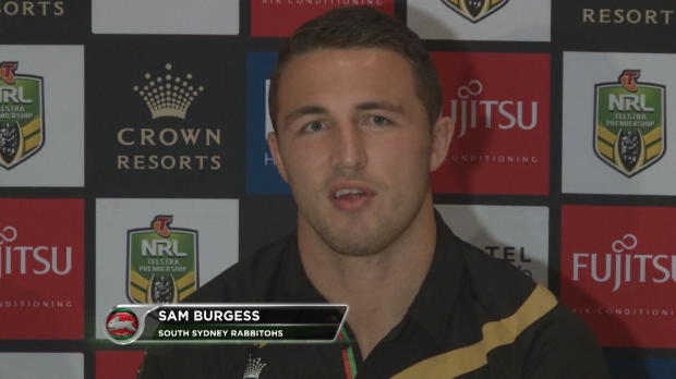 I was a league player in union - Burgess