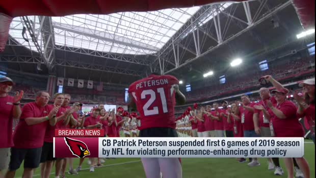 NFL Network Insider Ian Rapoport: Arizona Cardinals cornerback Patrick Peterson's six-game suspension is 'crushing blow' in contract extension talks NFL Network Insider Ian Rapoport: Arizona Cardinals cornerback Patrick Peterson's six-game suspension is 'crushing blow' in contract extension talks