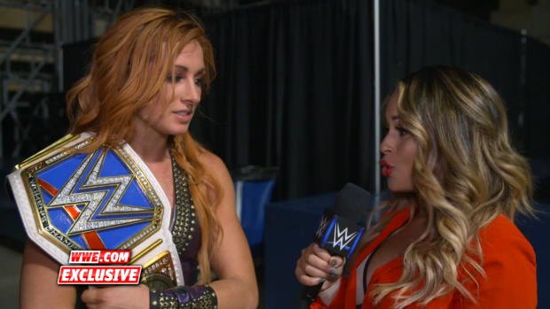 Becky Lynch "walks the walk" as new SmackDown Women's Champion: WWE.com Exclusive, Sept. 16, 2018 Becky Lynch "walks the walk" as new SmackDown Women's Champion: WWE.com Exclusive, Sept. 16, 2018