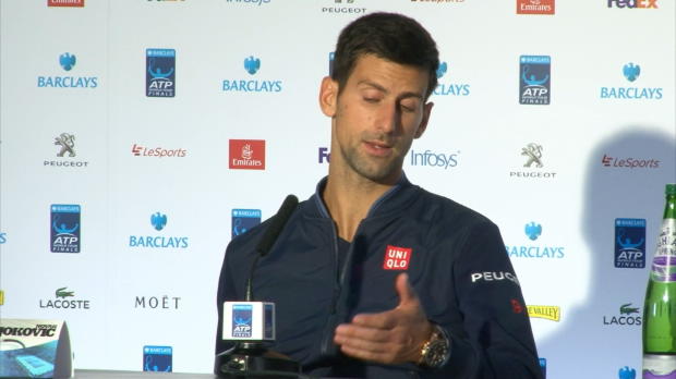 : ATP - Masters - Djokovic - 'Je ne me sens pas vulnrable'