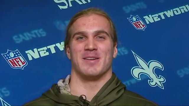 New Orleans Saints LB Alex Anzalone on head coach Sean Payton breaking fire alarm: 'I assume he didn't use his hands' New Orleans Saints LB Alex Anzalone on head coach Sean Payton breaking fire alarm: 'I assume he didn't use his hands'