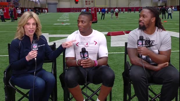 New York Jets linebacker C.J. Mosley joins brother Jamey Mosley after University of Alabama pro day New York Jets linebacker C.J. Mosley joins brother Jamey Mosley after University of Alabama pro day