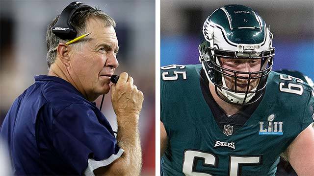 Mike Giardi: New England Patriots 'don't really care' about Philadelphia Eagles offensive lineman Lane Johnson's comments Mike Giardi: New England Patriots 'don't really care' about Philadelphia Eagles offensive lineman Lane Johnson's comments