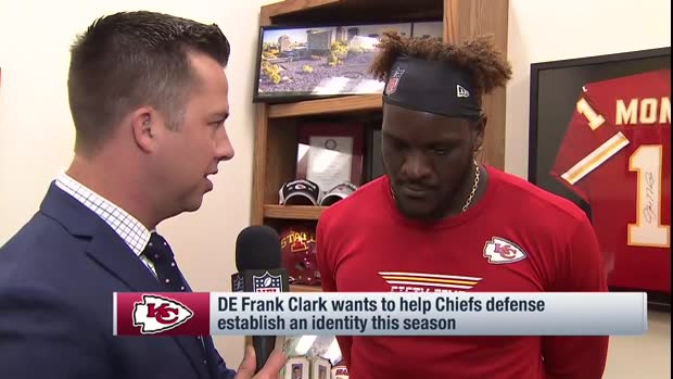 Kansas City Chiefs defensive end Frank Clark emphasizes need for Chiefs' defense to establish new identity Kansas City Chiefs defensive end Frank Clark emphasizes need for Chiefs' defense to establish new identity