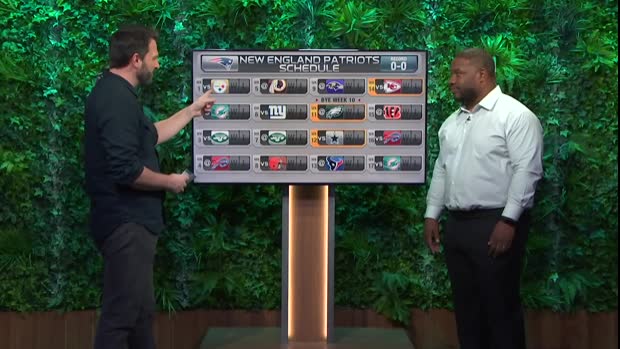 Dave Dameshek, Maurice Jones-Drew predict three huge upsets on New England Patriots' 2019 schedule Dave Dameshek, Maurice Jones-Drew predict three huge upsets on New England Patriots' 2019 schedule