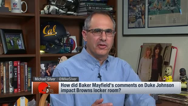 NFL Network's Michael Silver: Cleveland Browns veterans 'voiced their displeasure' with quarterback Baker Mayfield about his comments on running back Duke Johnson NFL Network's Michael Silver: Cleveland Browns veterans 'voiced their displeasure' with quarterback Baker Mayfield about his comments on running back Duke Johnson