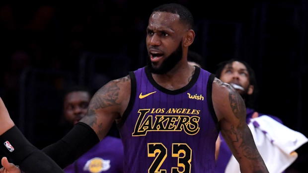 Basket : LeBron rejoint les plus grands sur la liste des cinq meilleurs scoreurs de NBA
