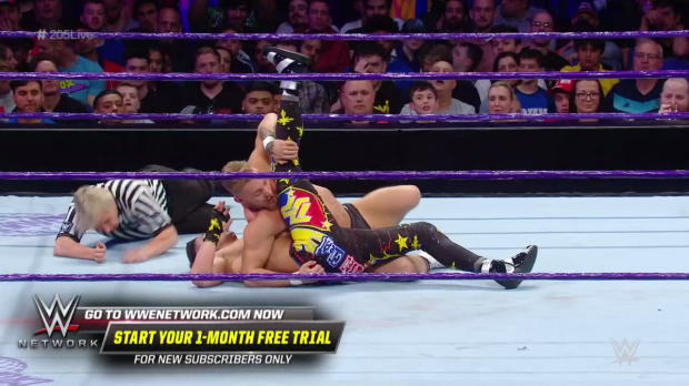 Kalisto vs. Tyler Bate vs. TJP vs. Kenny Williams - Fatal 4-Way Match: WWE 205 Live, May 15, 2018 Kalisto vs. Tyler Bate vs. TJP vs. Kenny Williams - Fatal 4-Way Match: WWE 205 Live, May 15, 2018