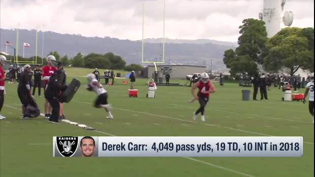 Oakland Raiders quarterback Derek Carr on wide receiver Antonio Brown: 'That man is awesome, he's a great teammate' Oakland Raiders quarterback Derek Carr on wide receiver Antonio Brown: 'That man is awesome, he's a great teammate'