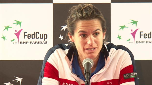 Tennis / News - Fed Cup - Mauresmo : "Fière des joueuses" Tennis / News - Fed Cup - Mauresmo : "Fière des joueuses"