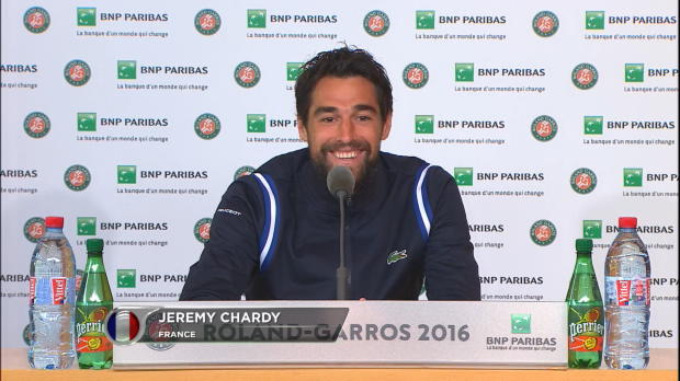  : NEWS - Roland-Garros - Chardy - 'Je n'ai pas perdu d'nergie'