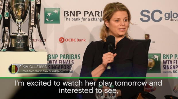 Clijsters excited about Sharapova return