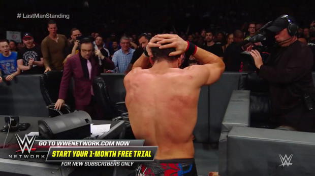 Tommaso Ciampa literally buries Johnny Gargano: NXT TakeOver: Brooklyn IV (WWE Network Exclusive) Tommaso Ciampa literally buries Johnny Gargano: NXT TakeOver: Brooklyn IV (WWE Network Exclusive)