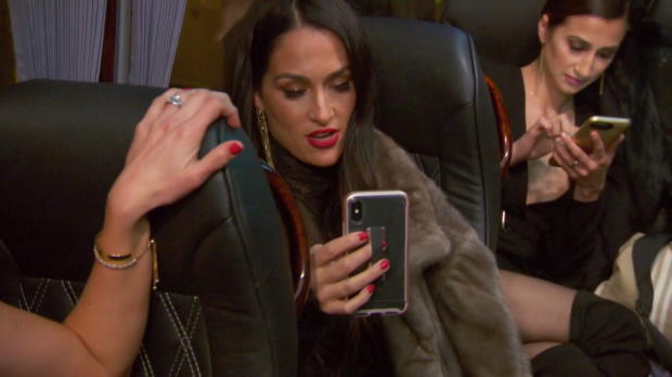 Nikki Bella's bachelorette weekend in Paris spirals downward after a chat with John Cena: Total Bellas, July 15, 2018 Nikki Bella's bachelorette weekend in Paris spirals downward after a chat with John Cena: Total Bellas, July 15, 2018