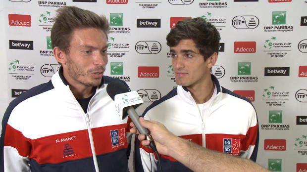 Mahut and Herbert explain on-court bromance