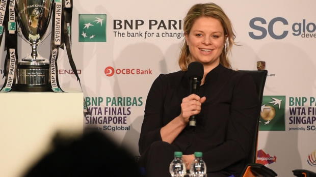 Clijsters backs Serena return after pregnancy