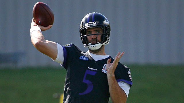 LaDainian Tomlinson: Baltimore Ravens QB Joe Flacco has 'nothing to worry about' in Ravens QB competition LaDainian Tomlinson: Baltimore Ravens QB Joe Flacco has 'nothing to worry about' in Ravens QB competition