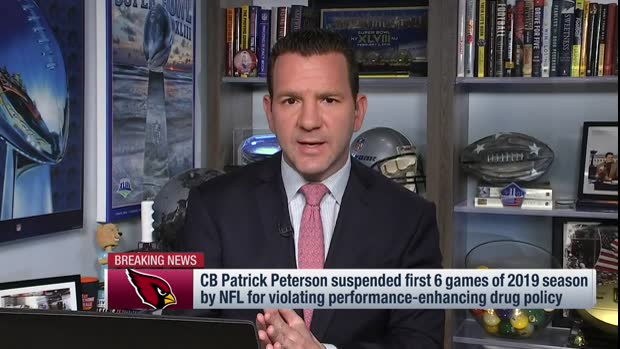 NFL Network Insider Ian Rapoport on cornerback Patrick Peterson's six-game suspension: Arizona Cardinals 'knew this was coming' NFL Network Insider Ian Rapoport on cornerback Patrick Peterson's six-game suspension: Arizona Cardinals 'knew this was coming'