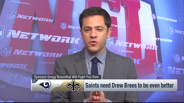 NFL Network's Gregg Rosenthal: New Orleans Saints quarterback Drew Brees needs to be better for New Orleans Saints to advance NFL Network's Gregg Rosenthal: New Orleans Saints quarterback Drew Brees needs to be better for New Orleans Saints to advance