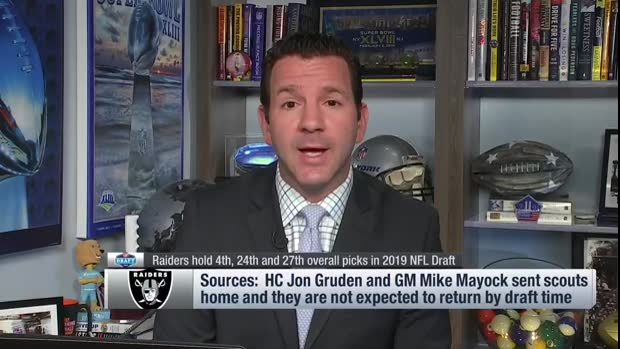 NFL Network Insider Ian Rapoport: Expect 'significant turnover' in Oakland Raiders' scouting department NFL Network Insider Ian Rapoport: Expect 'significant turnover' in Oakland Raiders' scouting department