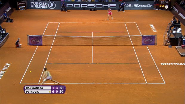  : WTA - Stuttgart - Radwanska s'en sort, Halep balaye par Siegemund