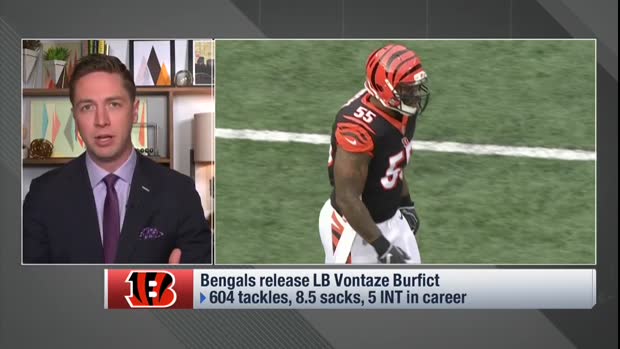 NFL Network's Tom Pelissero: Cincinnati Bengals had been discussing linebacker Vontaze Burfict's release 'for weeks' NFL Network's Tom Pelissero: Cincinnati Bengals had been discussing linebacker Vontaze Burfict's release 'for weeks'