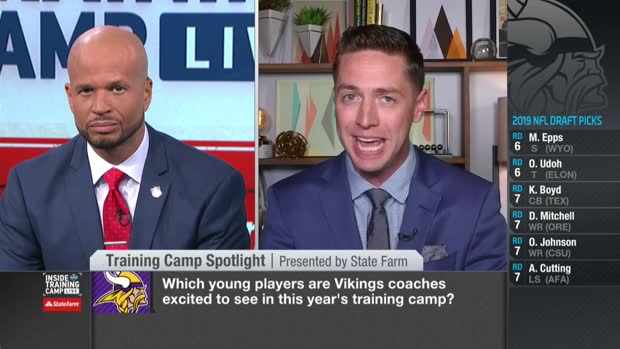 NFL Network's Tom Pelissero highlights under-the-radar wide receiver impressing Minnesota Vikings coaches NFL Network's Tom Pelissero highlights under-the-radar wide receiver impressing Minnesota Vikings coaches