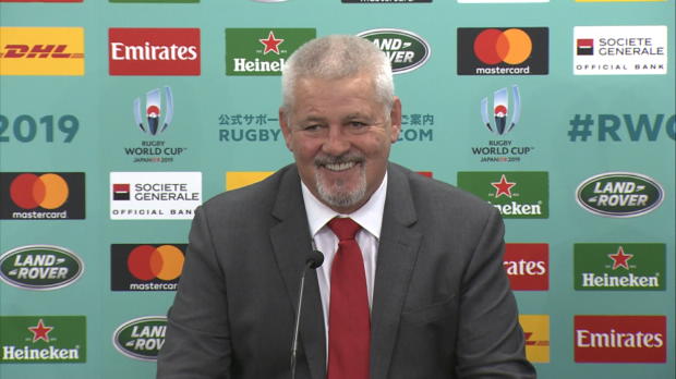 'It's better than 2015' - Gatland happy with Wales World Cup draw
