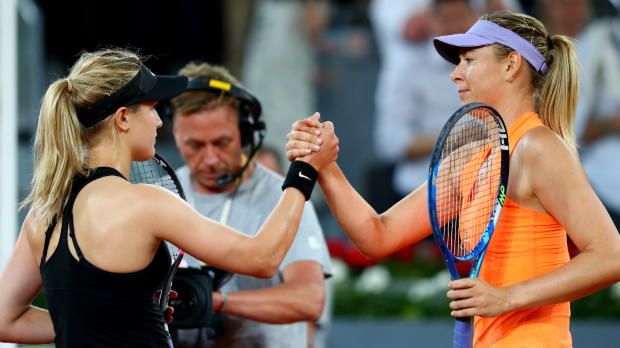 Bouchard had 'extra motivation' for Sharapova match