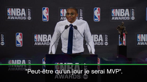 Basket : MVP - Westbrook a réalisé son rêve d'enfance
