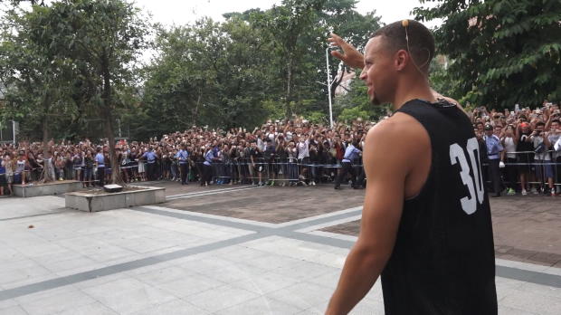 Curry on next season and growth of game in China