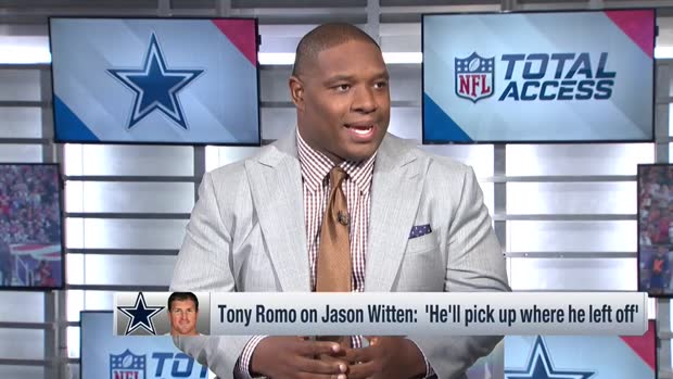 NFL Network's Maurice Jones-Drew backs former NFL quarterback Tony Romo's endorsement of Dallas Cowboys tight end Jason Witten for 2019 NFL Network's Maurice Jones-Drew backs former NFL quarterback Tony Romo's endorsement of Dallas Cowboys tight end Jason Witten for 2019