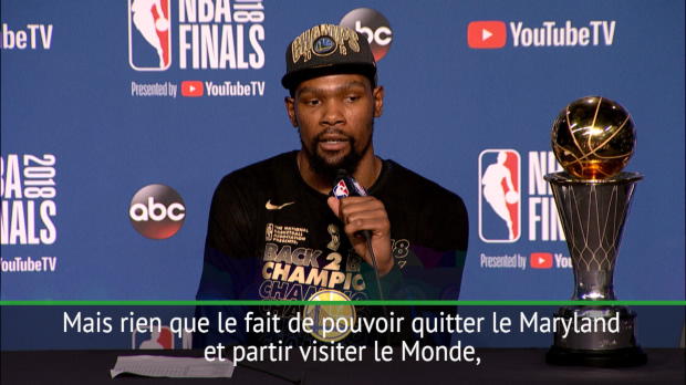 Basket : Finale - Durant - "Je dois tout au basket"