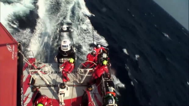Dongfeng maintain Ocean Race lead