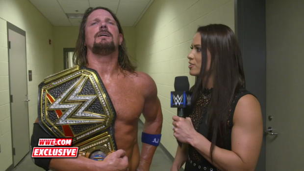 AJ Styles describes his strategy for battling the stronger Rusev: WWE.com Exclusive, July 15, 2018 AJ Styles describes his strategy for battling the stronger Rusev: WWE.com Exclusive, July 15, 2018