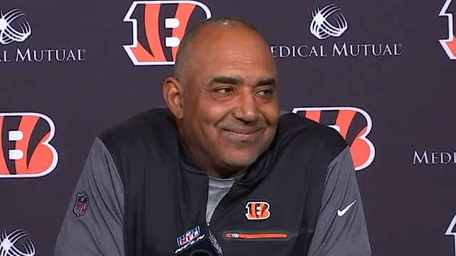Cincinnati Bengals head coach Marvin Lewis on possibility of adding coach Hue Jackson: 'Watch and see' Cincinnati Bengals head coach Marvin Lewis on possibility of adding coach Hue Jackson: 'Watch and see'
