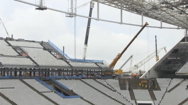 Foot : CDM 2014 - Le stade de São Paulo bientôt terminé ?