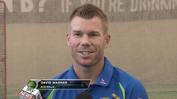Big bat not an advantage - Warner