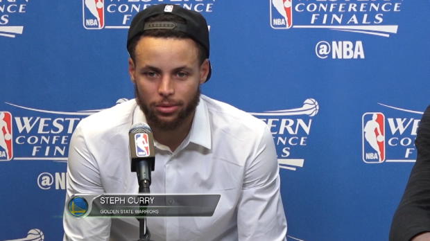 Warriors set the perfect tone to complete Spurs sweep - Curry