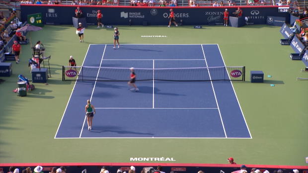  : WTA - Montral - Un tour et puis s'en va pour Bouchard (2-6 ; 4-6)