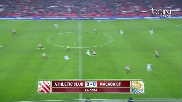 Coupe du Roi : Bilbao 1-0 Malaga