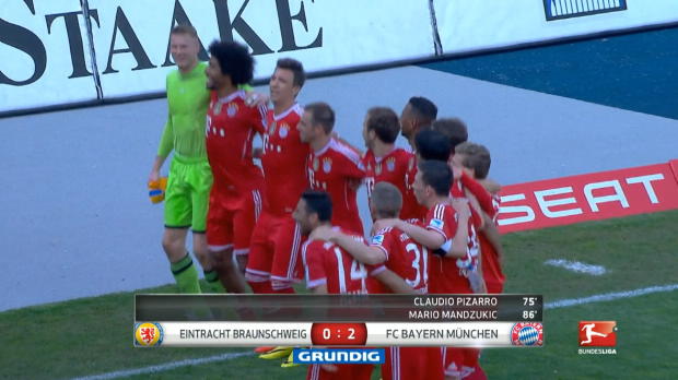 Foot : 31e j. ? Le Bayern enfonce Brunswick
