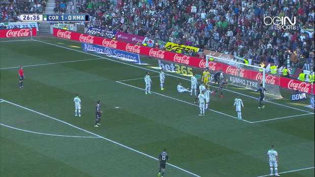 Real Madrid : Benzema égalise contre Cordoba