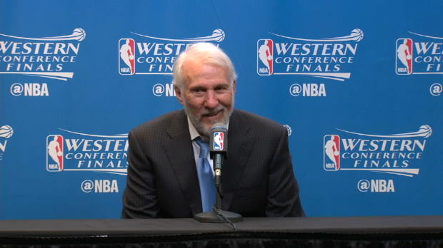 'Don't ask your question then!' - Popovich shuts down reporters