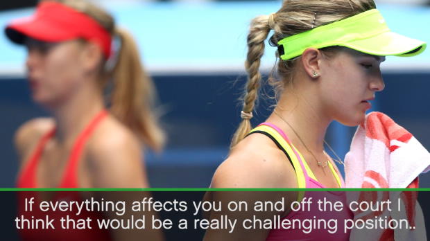 Sharapova refuses to respond to Bouchard cheat claim